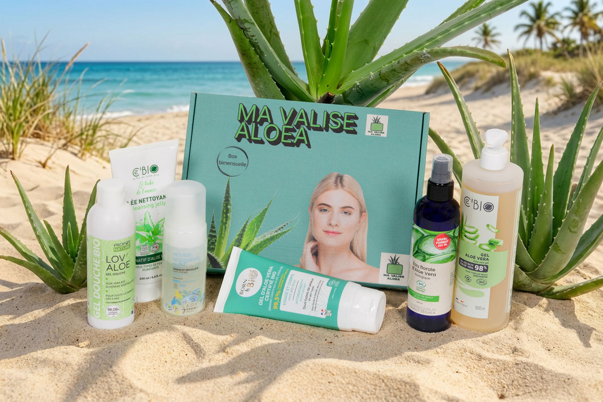 Ma Valise Aloea – La Box Bien-Être Bio à l’Aloe Vera